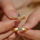Four Claw Moissanite Diamond Ring – Surprise Gifts — 7