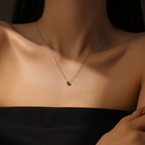 Simple All-match Sterling Silver Pebble Necklace – Jewelry Gift Ideas — 1