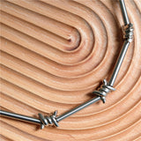 Briar Iron Thorn Bamboo Knot Necklace – Jewelry Gift Ideas — 4