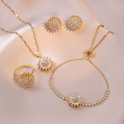 Ring Movable Clavicle Chain – Jewelry Gift Ideas — 6