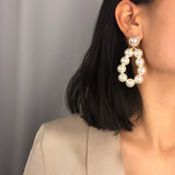 Women's Personality Geometric Pearl Simple Beaded – Gifts for Her — 1