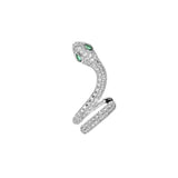 European And American Micro-set Snake-shaped Earrings – Gifts for Her — 2