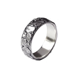 Vintage Thai Silver Ring Impression Retro Art Fan – Creative Gifts — 5