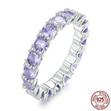 Geometric Sterling Silver S925 Refined Zircon Ring – Meaningful Gifts — 4