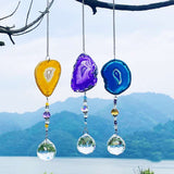 K9 Colorful Crystal Car Decoration Natural Agate – Jewelry Gift Ideas — 1