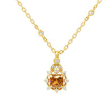 Winter Limited Vintage Snowflake Zircon Necklace – Jewelry Gift Ideas — 2