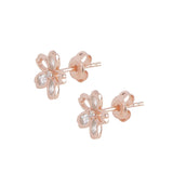 Zircon Cherry Blossom Earrings – Birthday Gifts — 5