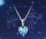 Sterling Silver Necklace Zodiac Three-Claw – Jewelry Gift Ideas — 9