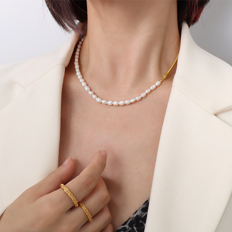 Bohemian Popular Freshwater Pearl Necklace Heavy – Jewelry Gift Ideas — 1