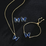 Butterfly Necklace Jewelry Set – Jewelry Gift Ideas — 5