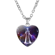 Women's Zodiac Heart Pendant Necklace – Jewelry Gift Ideas — 12