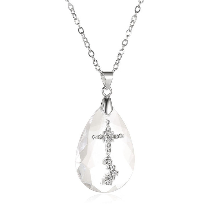 Simple Temperament Wild Drop Pendant Necklace – Jewelry Gift Ideas — 1