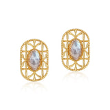 Female S925 Silver Plated 9K Gold Color Earrings – Gifts for Her — 3