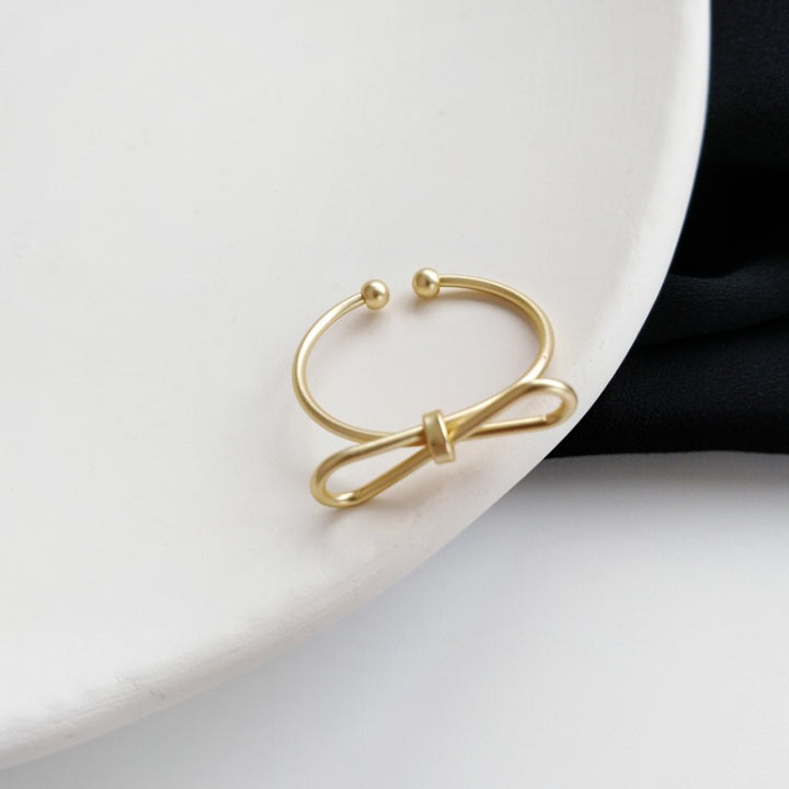 Ring Female Personality Simple Matte Fashion Joint – Stylish Gifts — 1