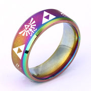 Fashion Triangle Label Stainless Steel Ring – Stylish Gifts — 1