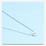 Round temperament pendant necklace – Jewelry Gift Ideas — 5