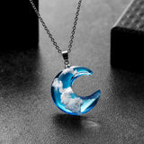 Baiyun necklace resin time gemstone clavicle – Jewelry Gift Ideas — 15