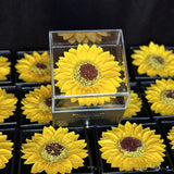Artificial Flower Sunflower Necklace Acrylic – Jewelry Gift Ideas — 7