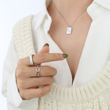 Ins Light Luxury Square Brand Moon Halite Pendant – Jewelry Gift Ideas — 4