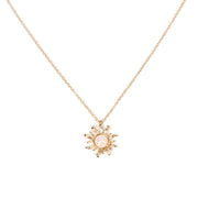 Creative Sun Flower Opal Choker Necklace Female – Jewelry Gift Ideas — 4