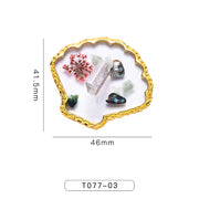 Nail Art Crystal Color Display Board Flower Shell – Beauty Gifts — 10