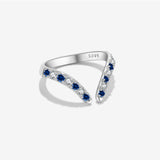 Irregular Design S925 Sterling Silver Open Adjustable – Gift Ideas — 5