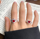 Ruby High-grade Temperament Ring Female Niche – Stylish Gifts — 19