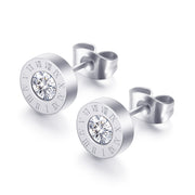 Roman Numerals and Diamond Stud Earrings – Meaningful Gifts — 9