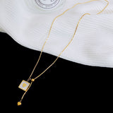 Light Luxury White Shell Love Titanium Steel – Jewelry Gift Ideas — 4
