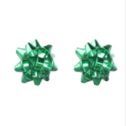 Christmas Simple Metal Flower Bow Creative Earrings – Small Gift Ideas — 3