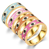 Fashion Titanium Steel Couple Ring For Women – Stylish Gifts — 4