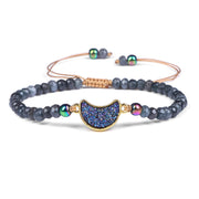 Natural Stone Woven Bracelet Mixed Shape Beads – Jewelry Gift Ideas — 2