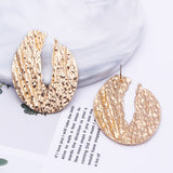 Metal texture earrings – Surprise Gifts — 2