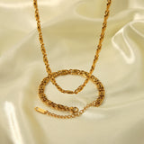 Stainless Steel Necklace Gold-plated Premium – Jewelry Gift Ideas — 5