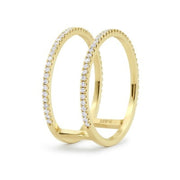 Fashionable zircon ring wedding ring – Gifts for Couples — 6