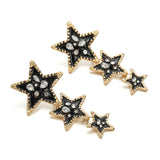 Women's New Retro Color Crystal Square Earrings – Gifts for Her — 1