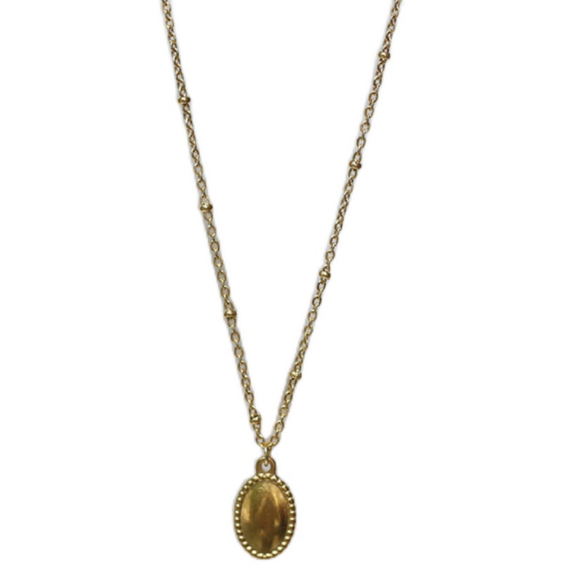 All-Match Daily Golden Pendant Clavicle Necklace – Jewelry Gift Ideas — 1