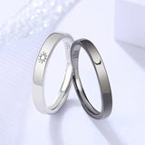 Sun Moon Men And Women Creative Star Moon Couple Ring – Gifts for Her — 1