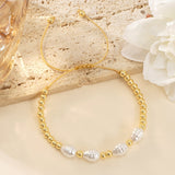 White Thread Diamond Pearl Bracelet – Jewelry Gift Ideas — 6