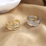Multi-layer Line Fashion Special-interest Design Ring – Stylish Gifts — 5