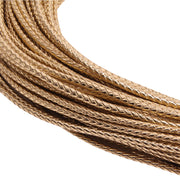 Round Black Coffee Gold And Silver Braided Leather – Kitchen Gifts — 5