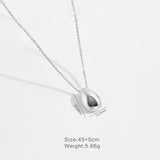 Glossy Minority Simple All-match Oval Water Drop – Jewelry Gift Ideas — 3