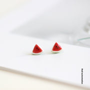 Handmade Ceramic Ear Studs Cute Cat Claw Earrings – Cat Lover Gifts — 9