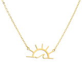 Fashion Personality Sunshine Pendant Necklace – Jewelry Gift Ideas — 4
