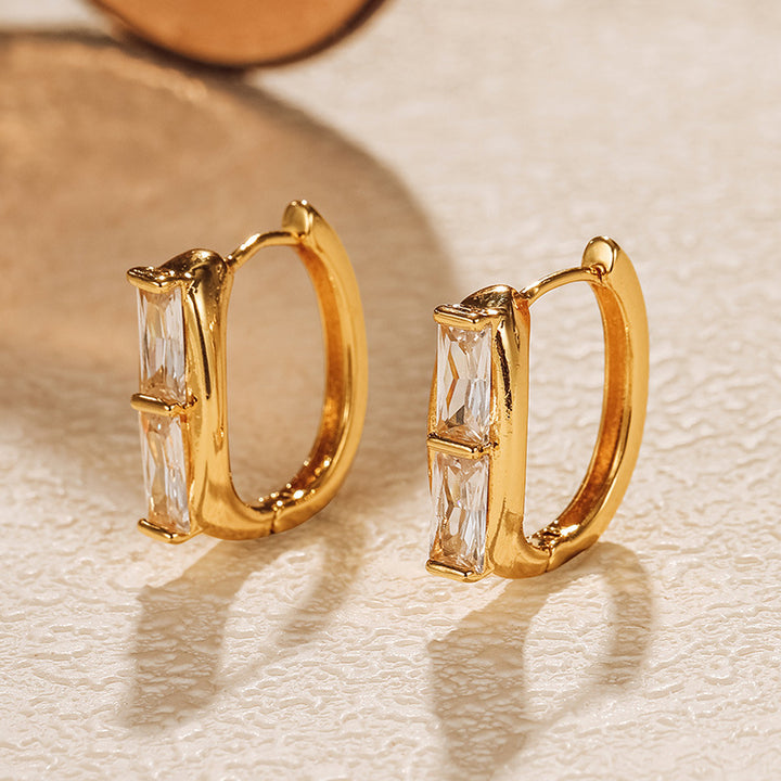Women's Fashion Square Vintage Earrings – Stylish Gifts — 1