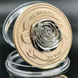 Love Rose Commemorative Coin – Gifts for Couples — 1