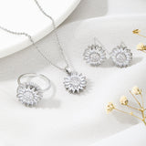 Classic Charm Sunflower Flower Stainless Steel – Jewelry Gift Ideas — 2