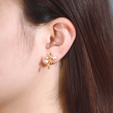 Chinese Style Simple Personality Leaf Ear Studs – Stylish Gifts — 1