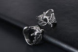 Ornament Retro Phoenix God Bird Titanium Steel Fashion – Stylish Gifts — 4