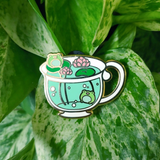 Cute Frog Animal Enamel Pin Brooch Cup – Jewelry Gift Ideas — 3
